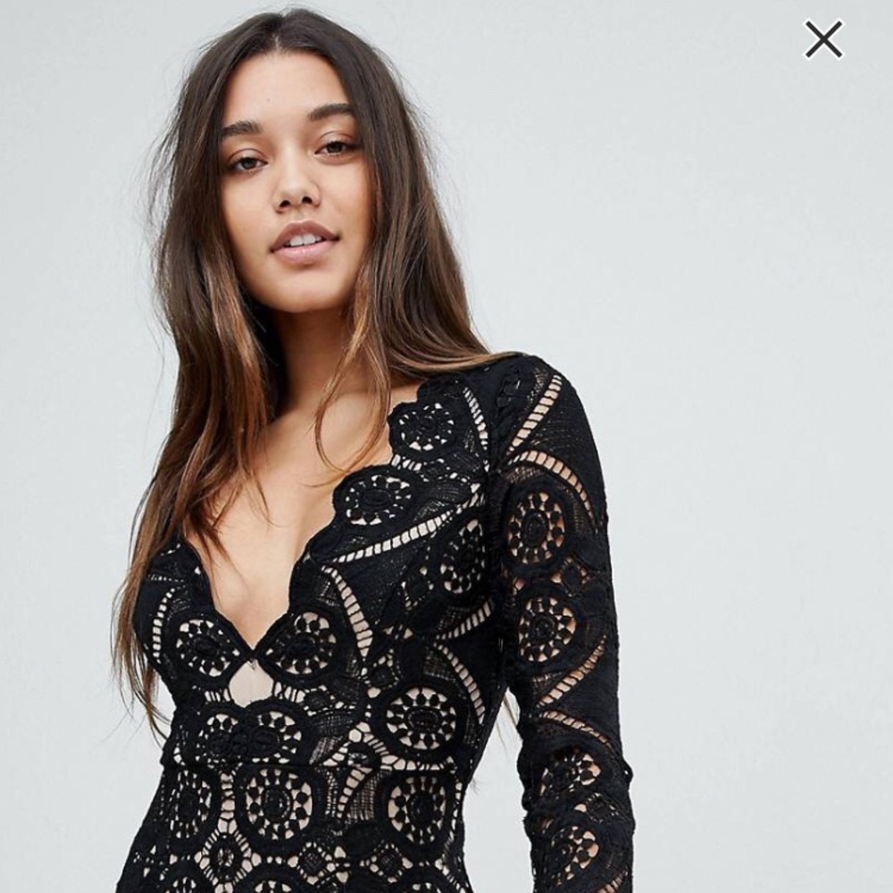 Love Triangle mini dress